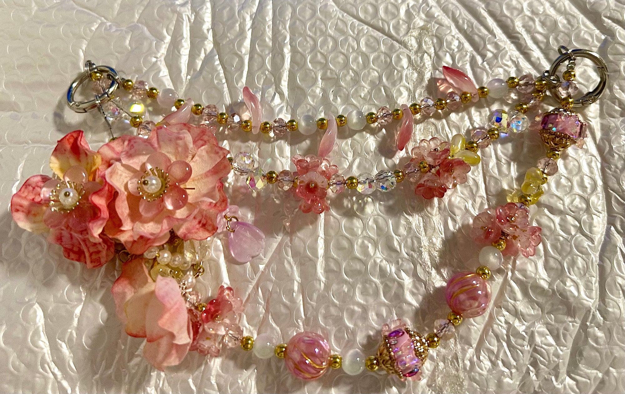 Hawaiian Triple Strand Luxury Bag Chain