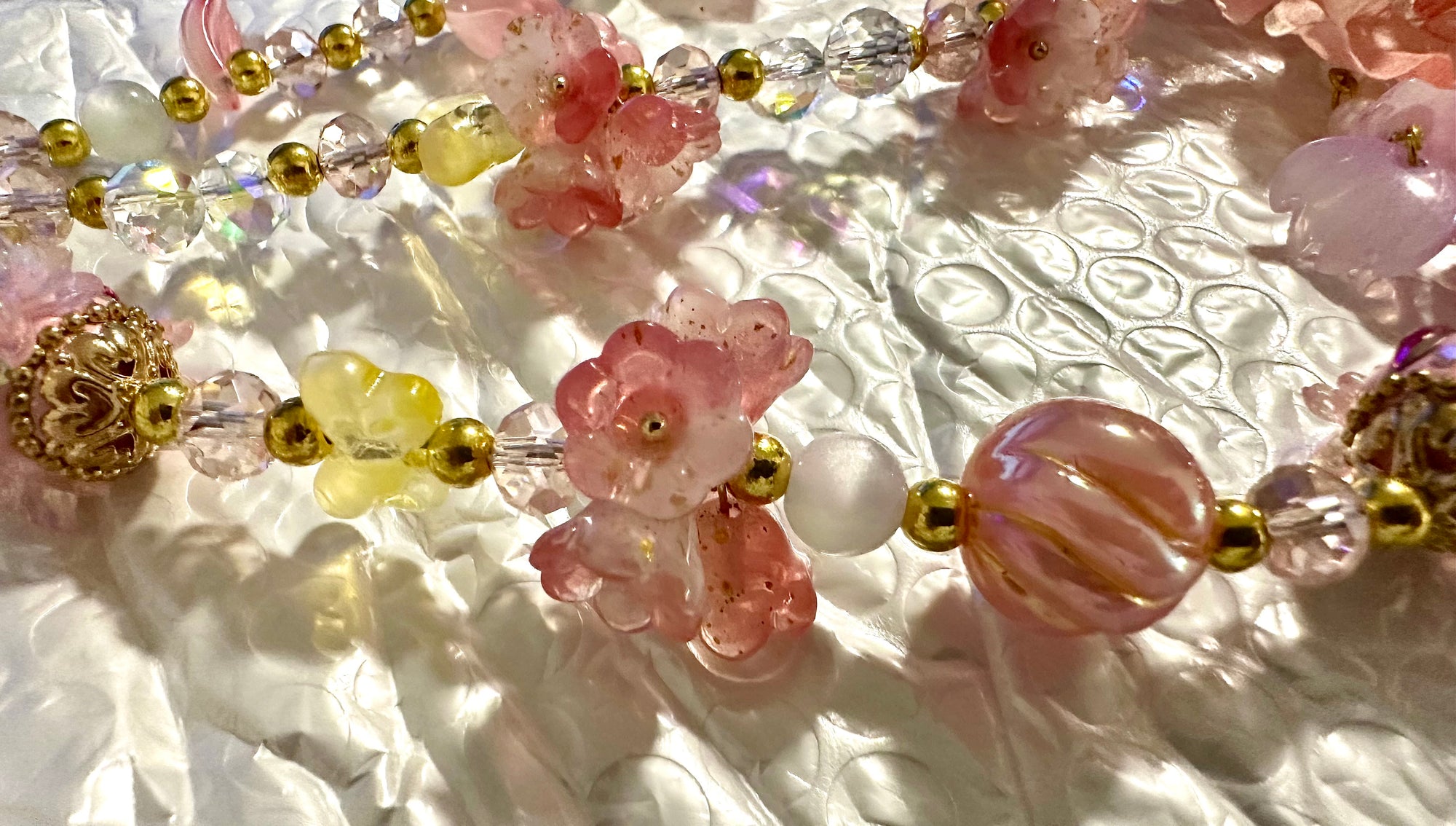 Hawaiian Triple Strand Luxury Bag Chain