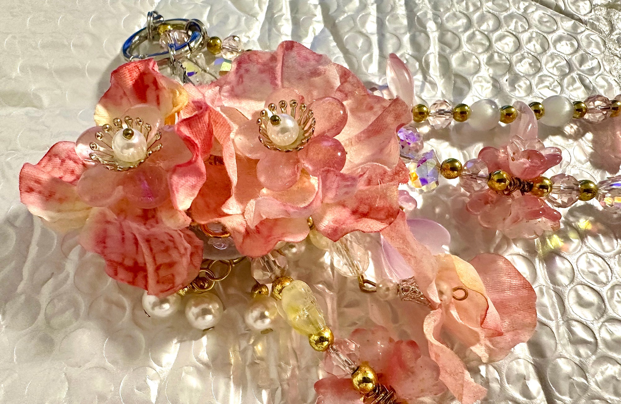 Hawaiian Triple Strand Luxury Bag Chain