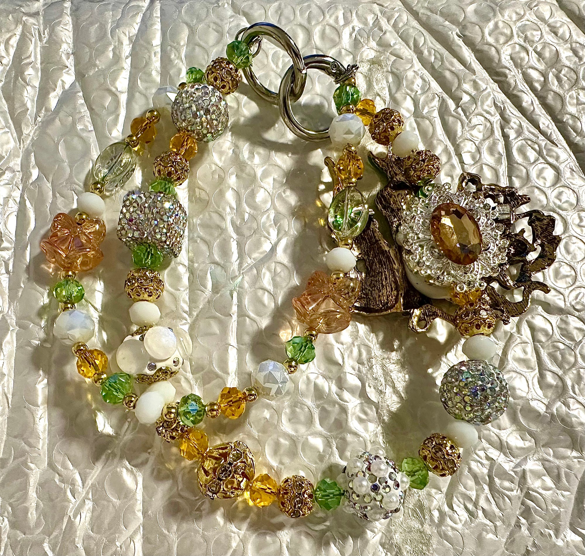 Mermaid Brooch Luxury Bag Chain