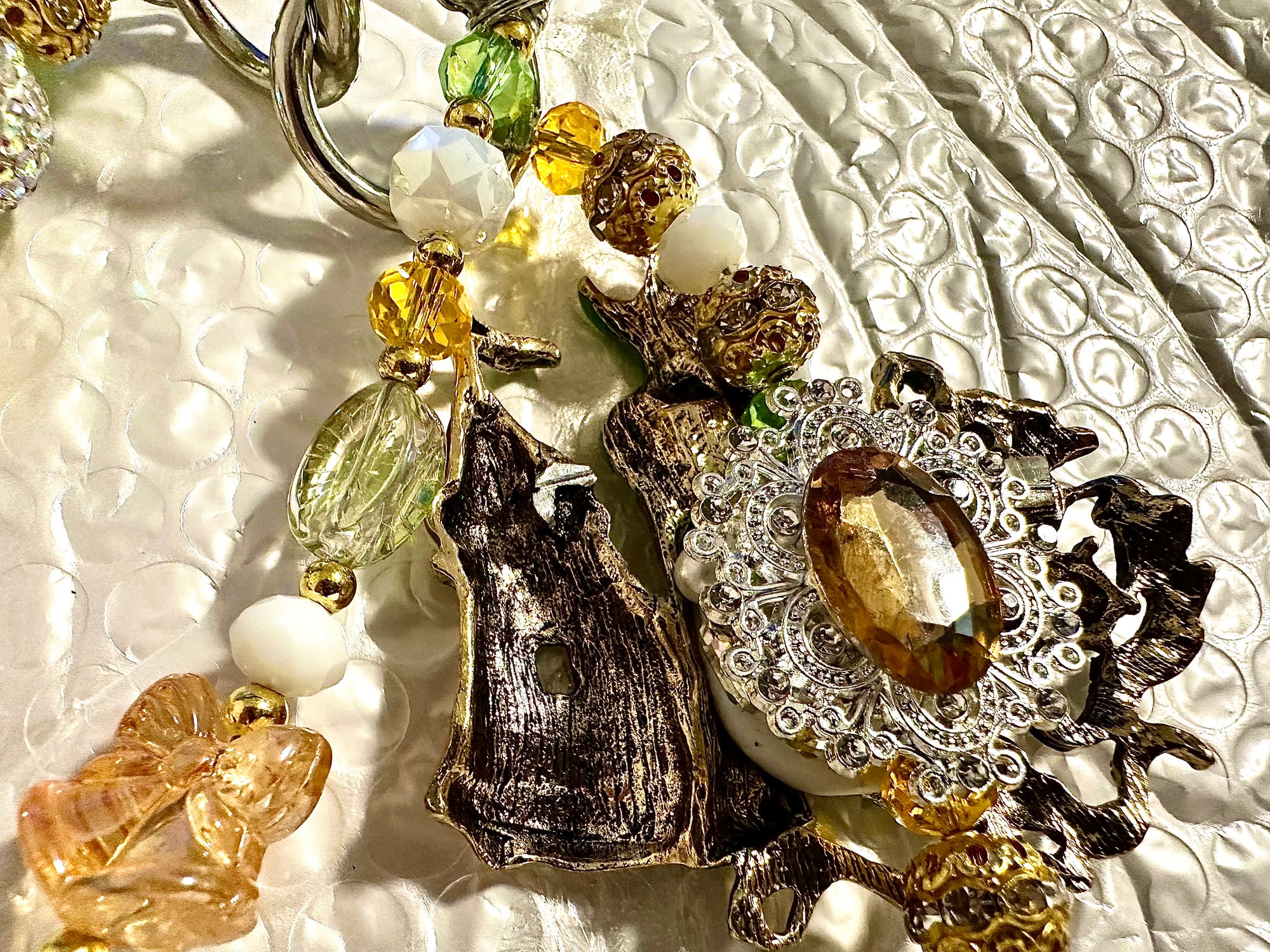 Mermaid Brooch Luxury Bag Chain