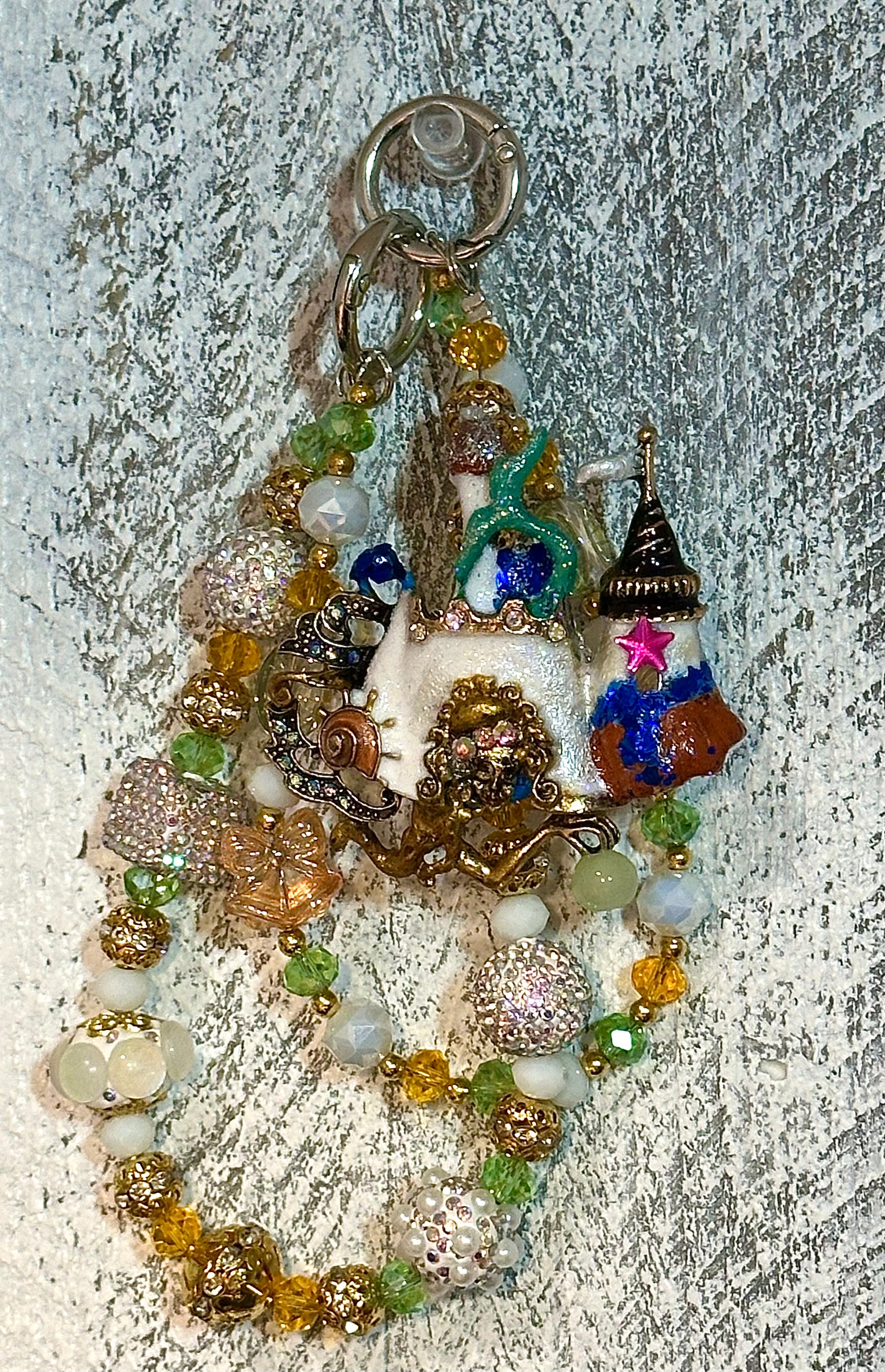 Mermaid Brooch Luxury Bag Chain