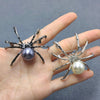 Spider Brooch: Black