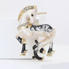 Unicorn Rhinestone Brooch