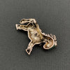 Red Horse Brooch
