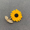 Sunflower Brooch