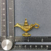 Vintage Aladdin Lamp Brooch: Blue