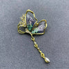 Tassel Butterfly Brooch: A
