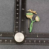Dragonfly On The Lotus Seed Brooch