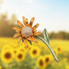 Sunflower Brooch