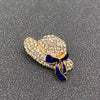 Rhinestone Hat Brooch