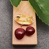 Mouth Biting Cherry Enamel Brooch