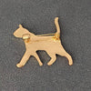 Colored Enamel Cat Brooch