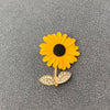 Sunflower Brooch