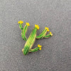 Enamel Cactus Brooch