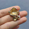 Simple Cute Mushroom Brooch: Red
