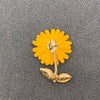 Sunflower Brooch