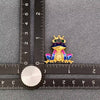 Enamel Frog Prince Brooch