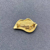 Red Lip Mouth Brooch
