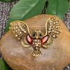 Vintage Inspired Owl Brooch