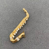 Saxophone brooch