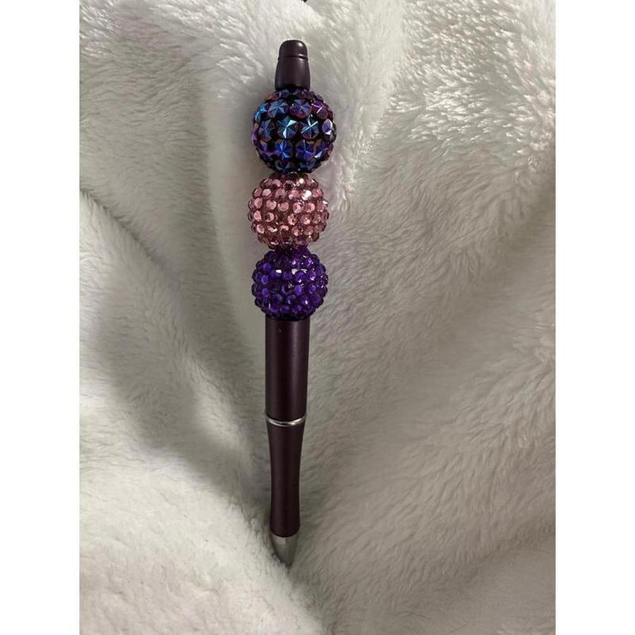 Beauty Is Glam Beaded Pen