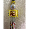 Black Capybara Beaded Pen