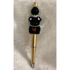 Black Fairy Bear Beaded Pen