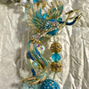 Blue Phoenix Brooch Luxury Bag Chain