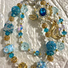 Blue Phoenix Brooch Luxury Bag Chain