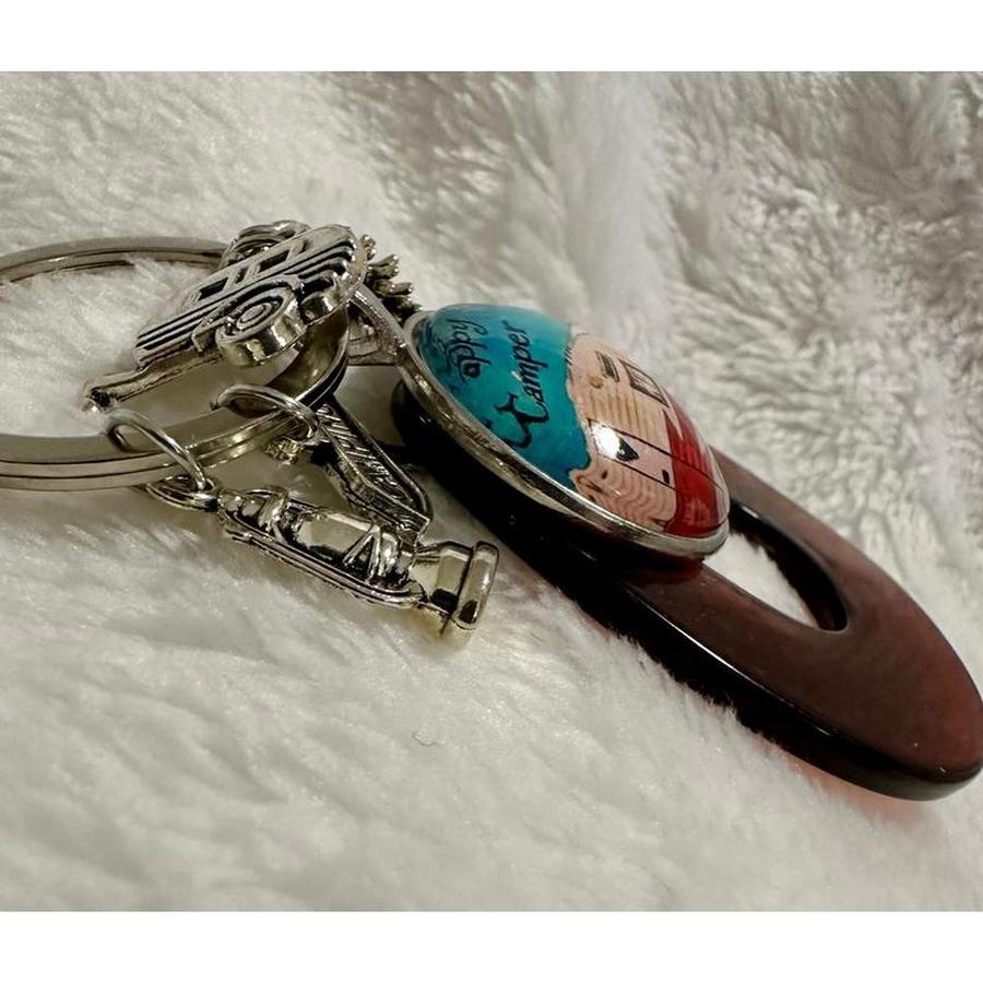 Camper Charms Keychain