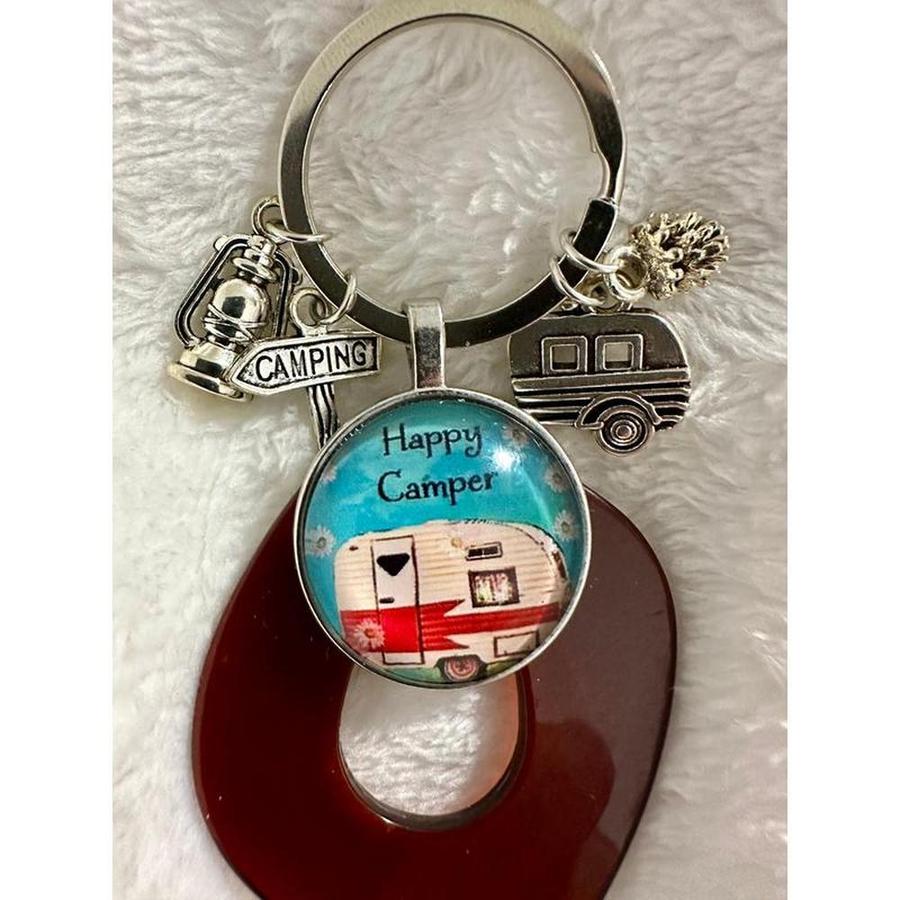Camper Charms Keychain