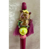 Capybara Pink Beaded Pen