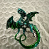Carved Dragon Brooches