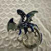 Carved Dragon Brooches
