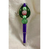 Chameleon Brooch Beaded Pen