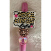 Cheetah Beaded Pen