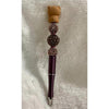 Chocolate Strawberry Bear Beaded Pen