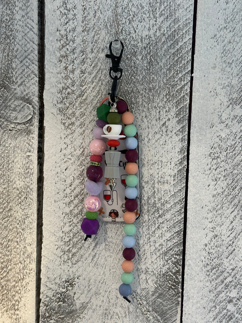 Coffee Themed Bag Chain/ Keychain