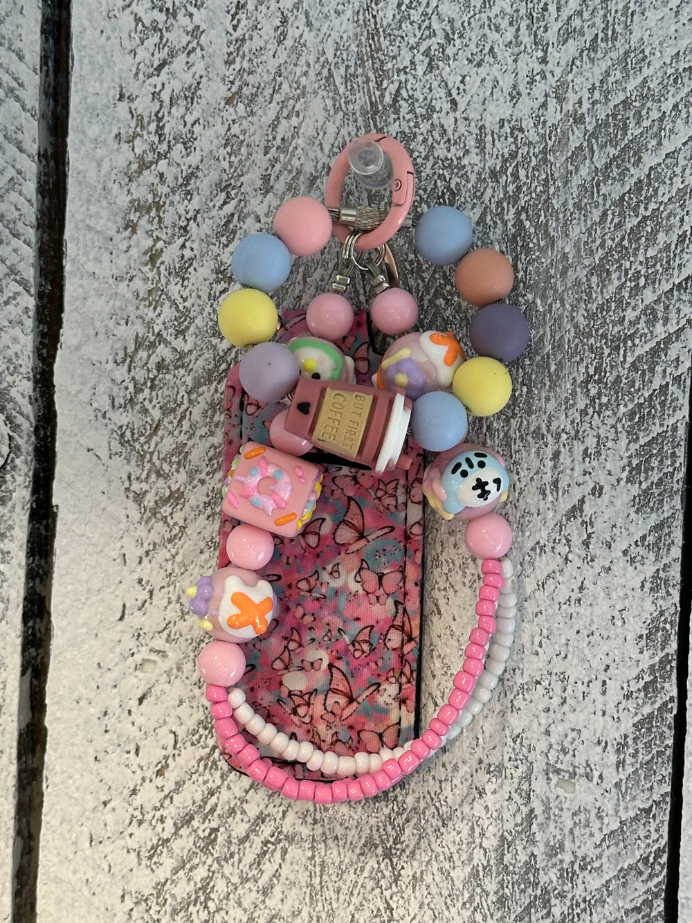 Colorful Beaded Keychain/ Bag Chain