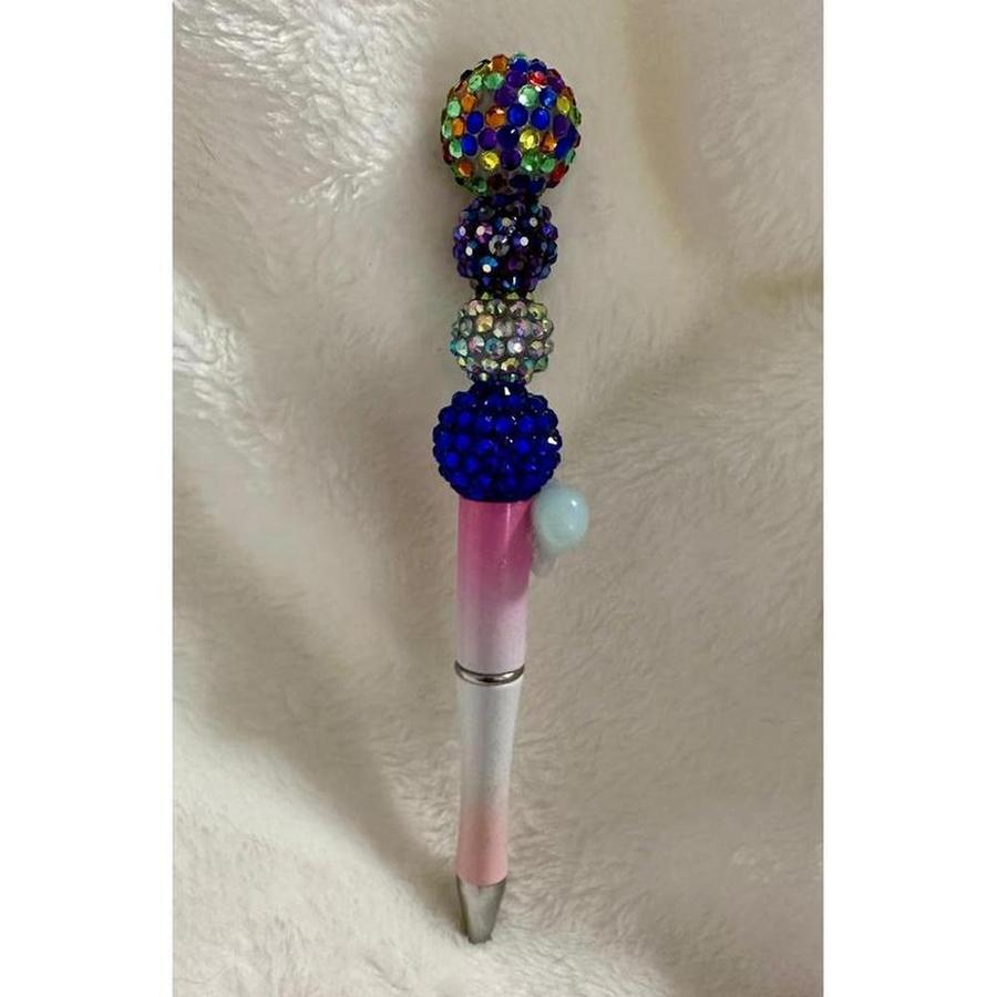 Colorful Disco Sugar Beaded Pen