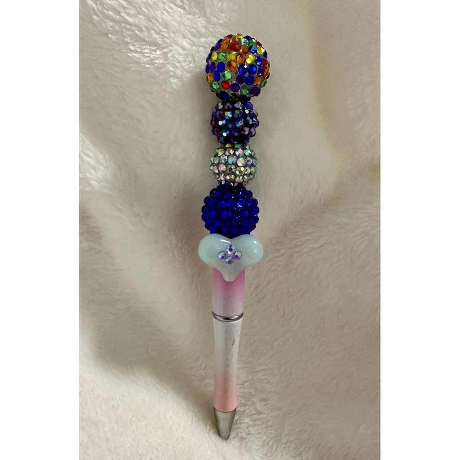 Colorful Disco Sugar Beaded Pen