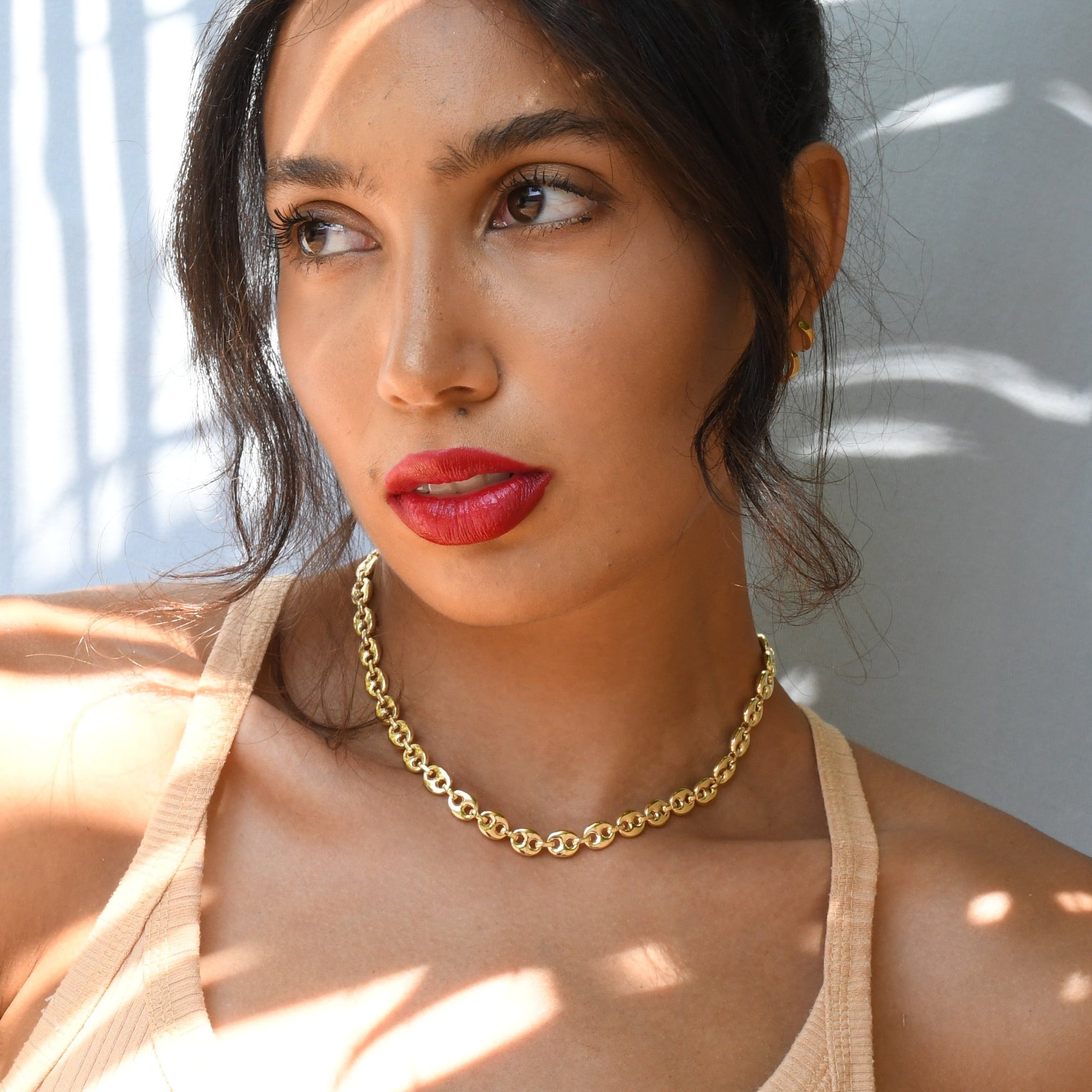 Gold Goddess Necklace