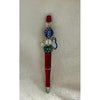 Dangly Heart Charms Beaded Pen