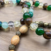 Earth Tone Beaded Bracelet Trio