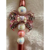 Elegant Rhinestone Bow Beaded Pen