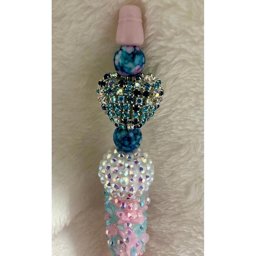 Fairy Pink Crystal Beaded Pen