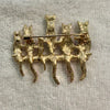 Ghostly Cats Brooch