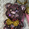 Glitter Pig Keychain