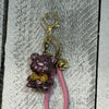 Glitter Pig Keychain